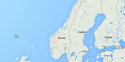 ਨਕਸ਼ਾ norge ਨਾਰਵੇ