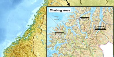 Tromsø ਨਾਰਵੇ ਨਕਸ਼ਾ