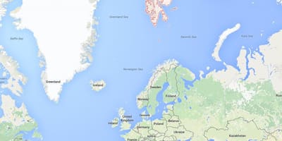 Spitsbergen ਨਾਰਵੇ ਨਕਸ਼ਾ